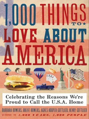 cover image of 1,000 Things to Love About America